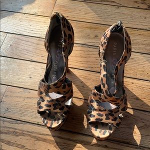 Cheetah sandals